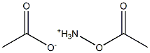 乙酸-乙酸铵, , 结构式