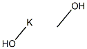 Methanol-potassium hydroxide Structure