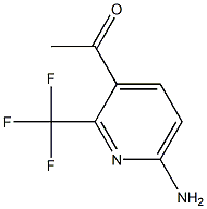 1-(6-Amino-2-trifluoromethyl-pyridin-3-yl)-ethanone