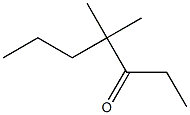 4,4-dimethylheptan-3-one Structure