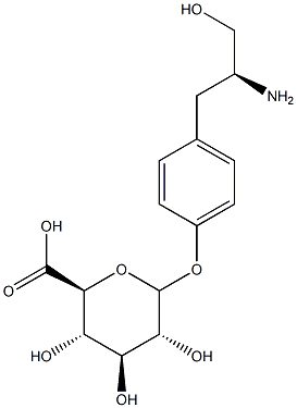 Tyrosol Glucuronide 结构式