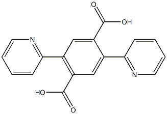 2,5-Di(2-pyridyl)terephthalic Acid Structure