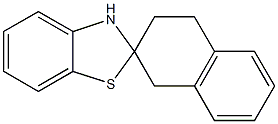 3',4'-Dihydro-1'H,3H-spiro[benzo[d]thiazole-2,2'-naphthalene] Structure