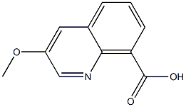  3-methoxyquinoline-8-carboxylic acid