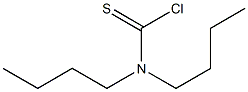 N,N-二正丁氨基硫代甲酰氯,,结构式