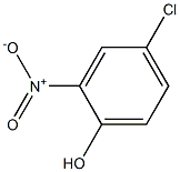 4-氯-邻硝基苯酚,,结构式