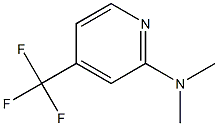 Dimethyl-(4-trifluoromethyl-pyridin-2-yl)-amine 结构式