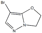 7-bromo-2,3-dihydropyrazolo[5,1-b]oxazole Struktur