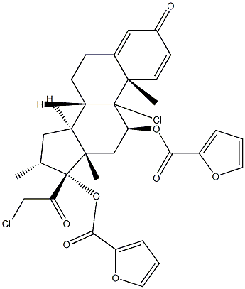 富马酸莫米松EP杂质P,,结构式