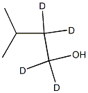 3-methyl-1-butanol-1,1,2,2-D4 Struktur