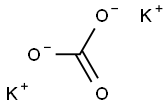 POTASSIUM CARBONATE ANHYDROUS碳酸钾,无水,,结构式