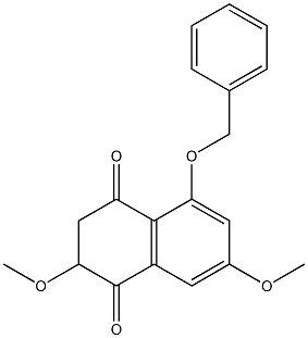 5-BENZYLOXY-2,7-DIMETHOXY-2,3-DIHYDRO-[1,4]NAPHTHOQUINONE