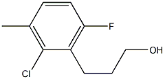 3-(2-CHLORO-6-FLUORO-3-METHYL-PHENYL)-PROPAN-1-OL