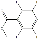 Methyl 2,3,5,6-tetrafluorobenzoate Struktur
