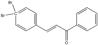 4,4DibromoChalcone Structure