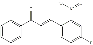 4Fluoro-2-NitroChalcone Structure