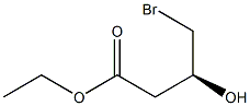 ethyl(3S)-4-bromo-3-hydroxybutyrate Structure