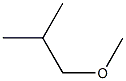 1 -Methoxy-2-methylpropane Structure