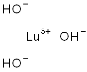 Lutetium(III) hydroxide,,结构式