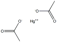 Mercury(II) acetate Structure