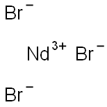 Neodymium(III) bromide,,结构式