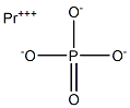 Praseodymium(III) orthophosphate 结构式