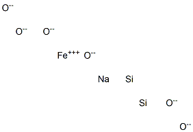 Sodium iron disilicon hexaoxide 结构式