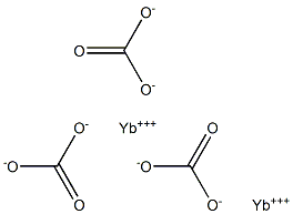 Ytterbium(III) carbonate,,结构式