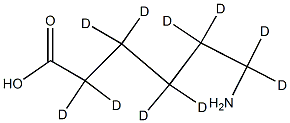 6-Aminohexanoic Acid-D10 Structure