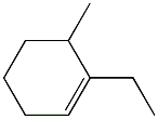 cis-1 -ETHYL-6-METHYLCYCLOHEXENE 化学構造式