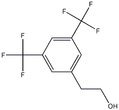 3,5-ditrifluoromethylphenylethanol Structure