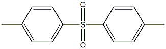P-methylphenyl sulfone 化学構造式