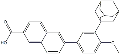6-[3-(1-金刚烷基)-4-甲氧基苯基]-2-萘甲酸