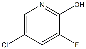 5-chloro-3-fluoro-2-hydroxypyridine 化学構造式