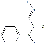Hydroxyimino-acetyl-chloroaniline Struktur