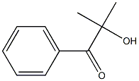 2-羟基-2-甲基苯丙酮, , 结构式