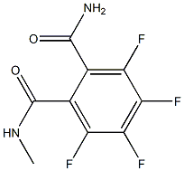 N-甲基四氟邻苯二甲酰胺,,结构式
