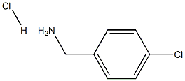 对氯苄胺盐酸盐, , 结构式