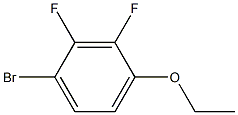 2,3-二氟-4-溴苯乙醚, , 结构式