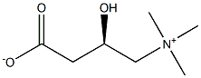 (R) - (3- carboxy-2-hydroxypropyl) trimethylammonium hydroxide inner salt Structure