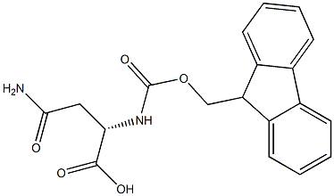 FMOC-天冬酰胺 结构式