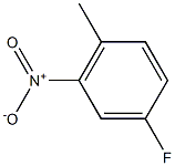4-氟-6-硝基甲苯, , 结构式