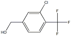 3-氯-4-三氟甲基苄醇, , 结构式