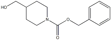 N-CBZ-哌啶-4-甲醇 结构式