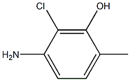 5-氨基-6-氯-O-甲苯酚,,结构式