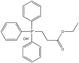 乙氧甲酰基乙基三苯基氢氧化膦 结构式