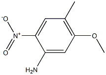 2-硝基-4-甲基-5-甲氧基苯胺,,结构式