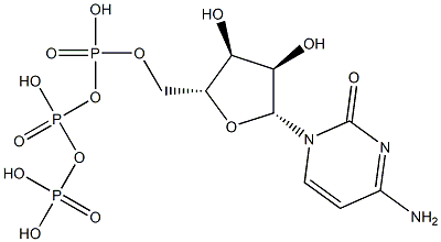 胞苷三磷酸, , 结构式