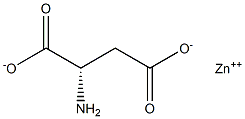 天门冬氨酸锌 结构式