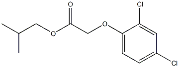 2,4-二氯苯氧乙酸异丁酯原油,,结构式